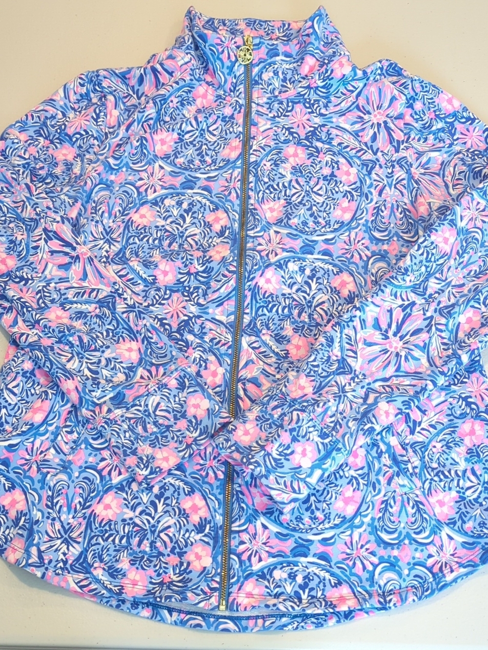 Lilly Pulitzer Leona UPF 50+ Zip Up